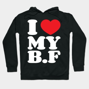 I Love My Boyfriend v7 Hoodie